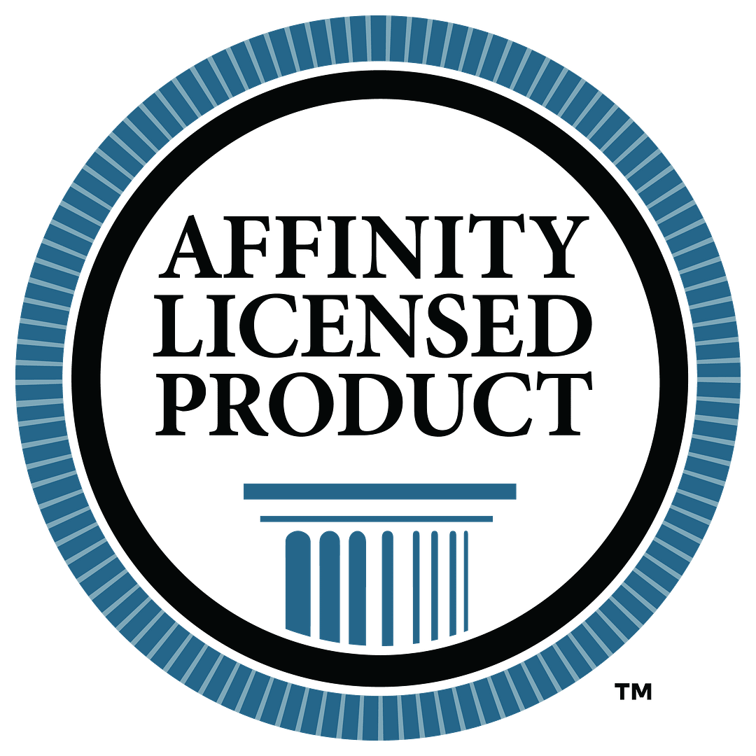 affinity licensed product badge