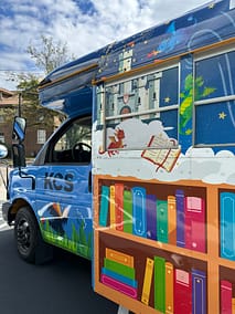 Knox County School Mobile Library Bus