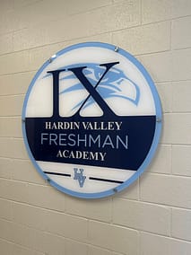 Acrylics Sign with Stand Offs