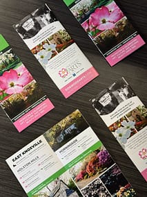 Dogwood Arts Trifold Brochure