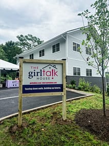 Girl Talk Outdoor Signage