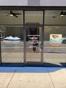 Loudon County Chamber Office Window Graphics