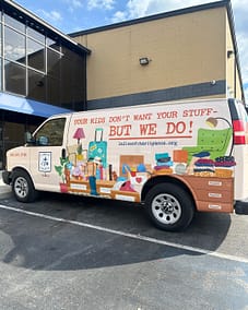 Van Wrap Designed and Produced by Graphic Creations