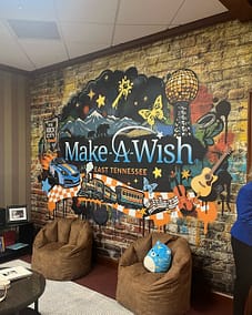Make A Wish Wall Mural