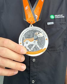 Custom Metal Award