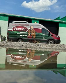 Pioneer Vehicle Wrap