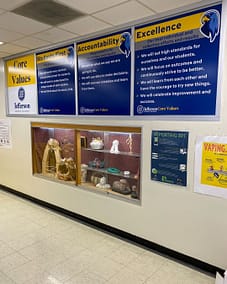 Jefferson Middle School Indoor Signage