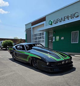 vehicle wrap car vinyl drag car knoxville tn