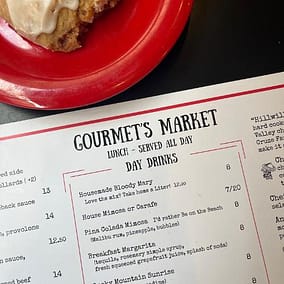 Printed Menus