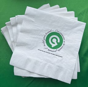 graphic creations napkins promotional products