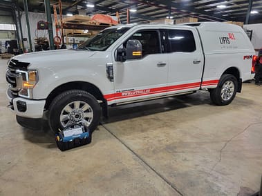 Service Truck Wrap