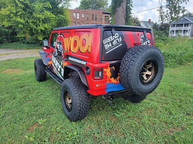 Jeep Vehicle Wrap
