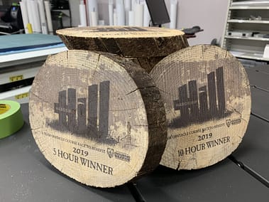 Custom Wood Printed Coasters