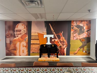 Vols Wall Graphics and Installation
