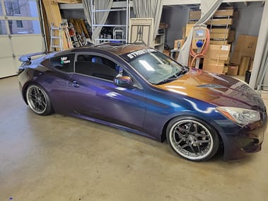Color Changing Car Wrap