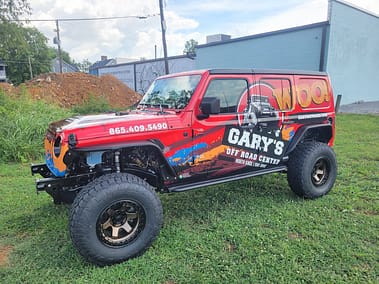Jeep Vehicle Wrap