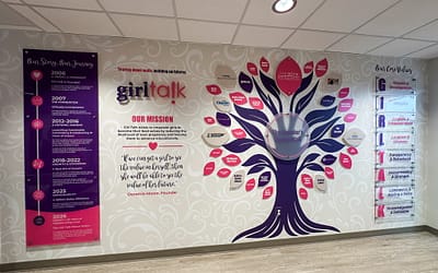 Building a Brand That Inspires: Graphic Creations Partners with Girl Talk’s New Home