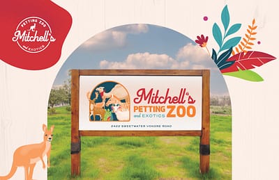 mitchells petting zoo branding guide