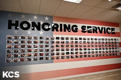 Veterans Wall Design and Installation
