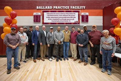 Stan Ballard Basketball Practice Facility Signage