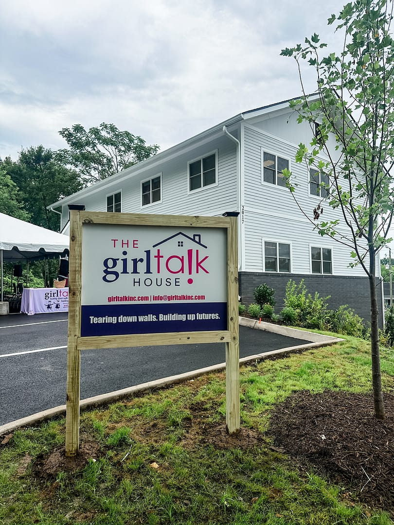 Girl Talk Outdoor Signage